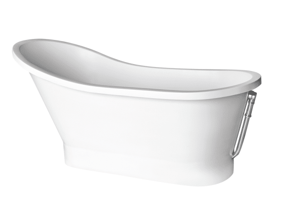 CADA FREESTANDING GLORIA 160X68, WHITE